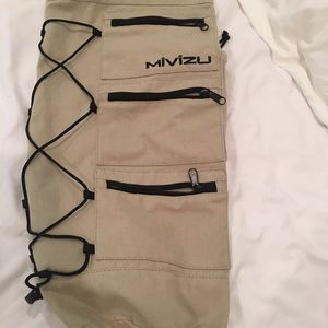 Yoga mat bag with pockets